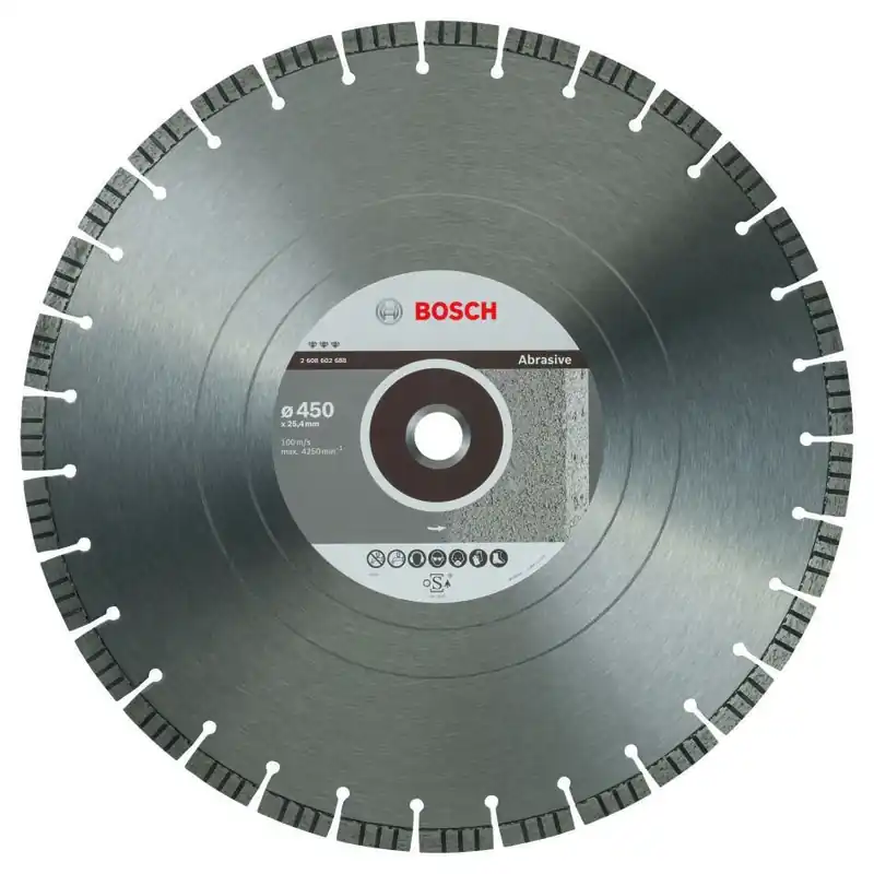 Bosch Bleu Accessoires 2608602688 Best Disque abrasif 450x25.4