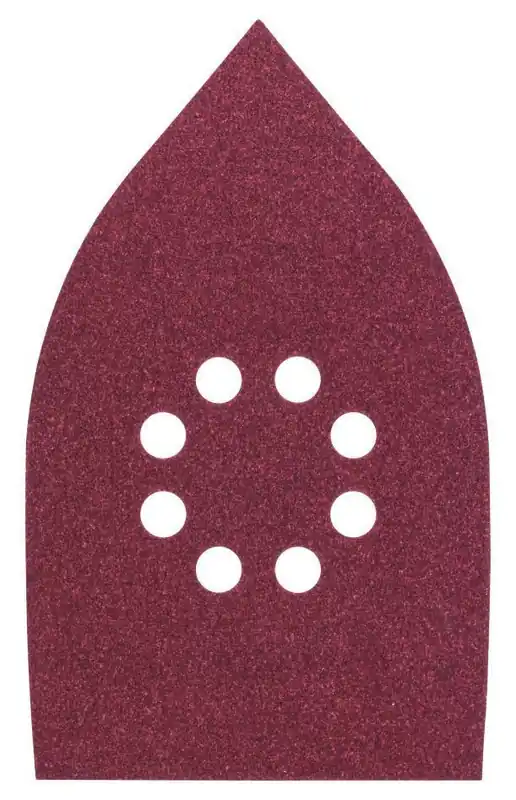 Bosch Bleu Accessoires 2609256A76 Feuille abrasive 100X160,G120,RW,8HOLES,VELC/5