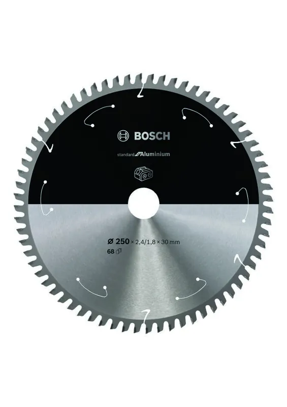 Bosch Bleu Accessoires 2608837778 Lame ST ALU 250x30x2.4/1.8x68T ACCU