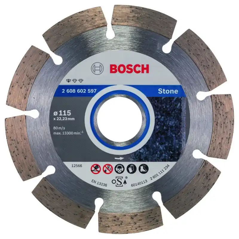 Bosch Bleu Accessoires 2608602597 Disque STD Pierre 115x22.23