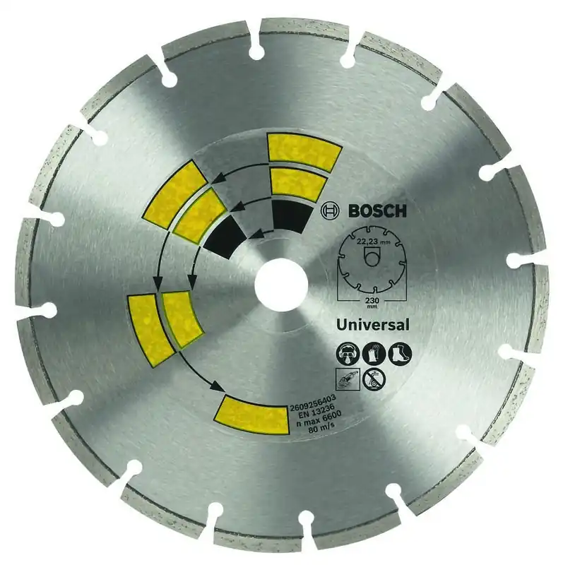 Bosch Bleu Accessoires 2609256401 Disque diamant UNIVERSAL TOP, 125MM,