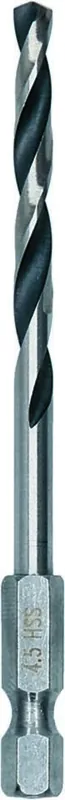 Bosch Bleu Accessoires 2608577525 Foret à métaux HSS PointTeQ 4.5mm
