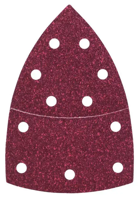 Bosch Bleu Accessoires 2609256A62 Feuille abrasive,G60,RW,11 TROUS,VELC/10
