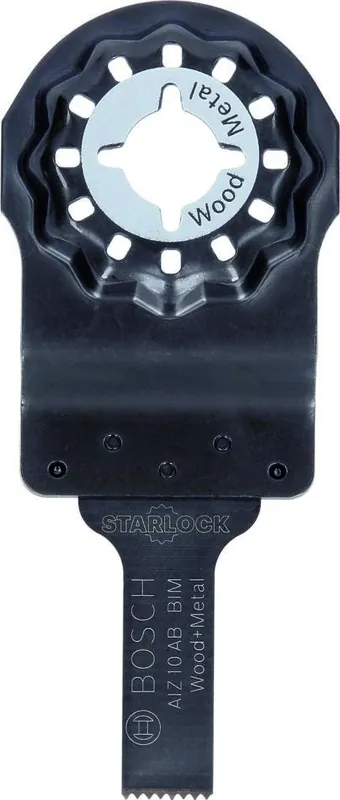 Bosch Bleu Accessoires 2609256949 Starlock HCS Lame de scie plongeante bois et métal 10x20mm