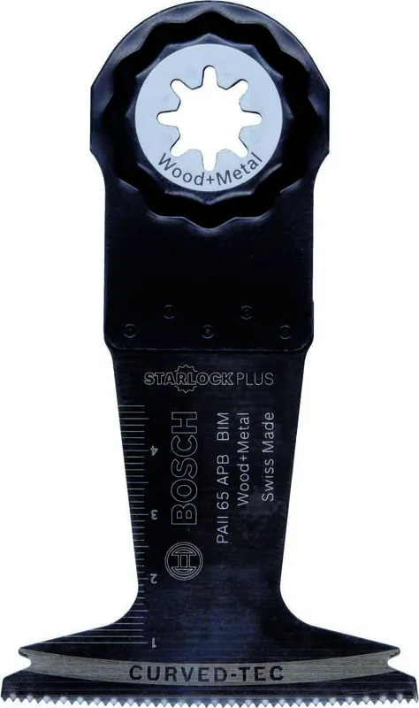 Bosch Bleu Accessoires 2609256985 Starlock BIM Lame de scie pour bois et métal 40x65mm