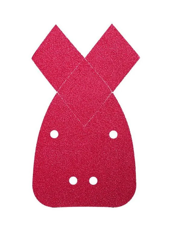 Bosch Bleu Accessoires 2608607429 5x Feuille abrasive Multi, K80 EFW