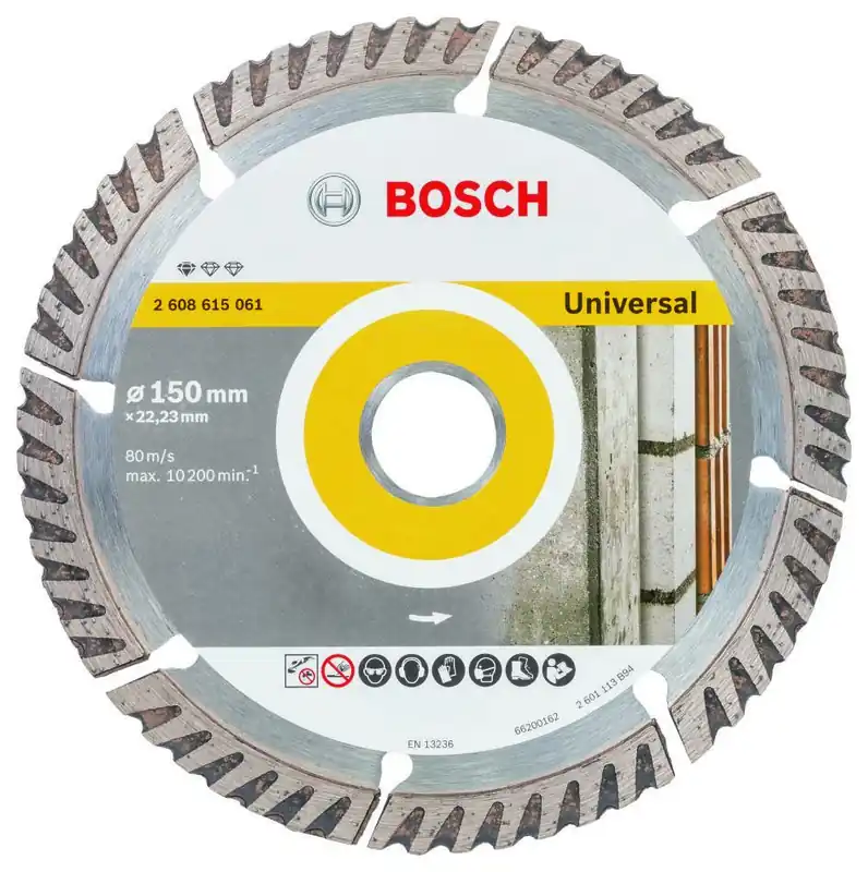 Bosch Bleu Accessoires 2608615061 Disque STD Universel 150x22.23