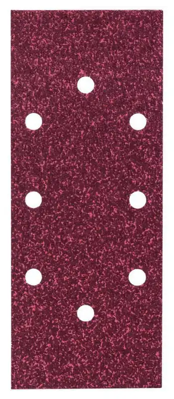 Bosch Vert Accessoires 2607017103 Feuille abrasive droite pour B+D 93x230mm K40 perforée 25 pièces