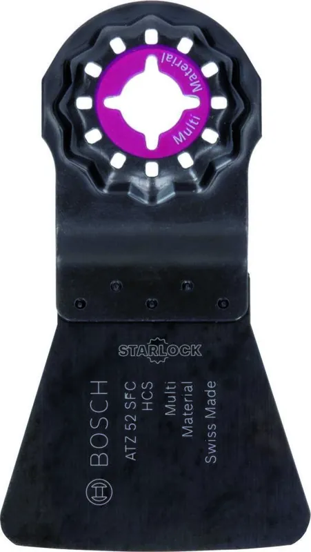 Bosch Bleu Accessoires 2609256955 Starlock HCS Lame de rabot flexible 52x38mm