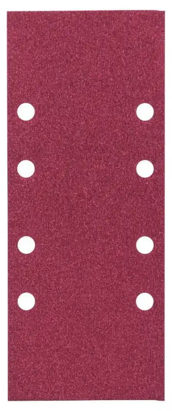 Bosch Bleu Accessoires 2609256A97 Feuille abrasive 93X230,G120,RW,8HOLES,SPAN/10