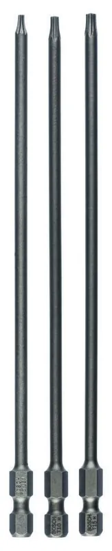 Bosch Bleu Accessoires 2607001763 3x Embout extra-dur T8-T10-T15, 152