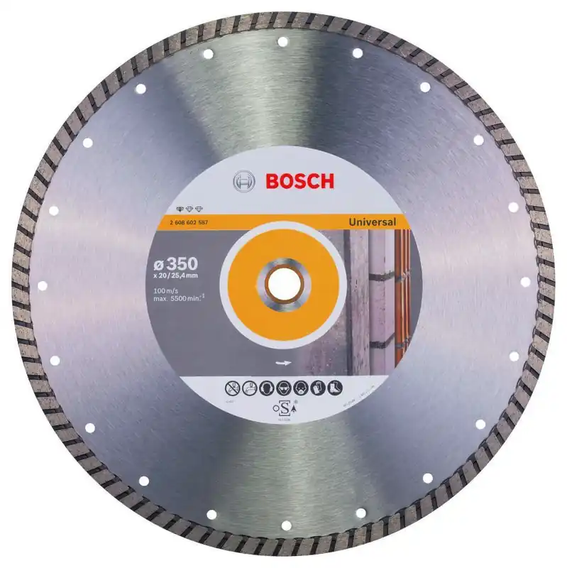 Bosch Bleu Accessoires 2608602587 Disque STD Universel 350x20x25,4