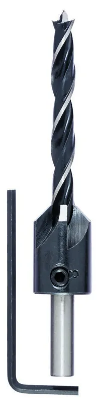 Bosch Bleu Accessoires 2608596394 Tarière hélicoïdale à bois + Fraise 7x60x105