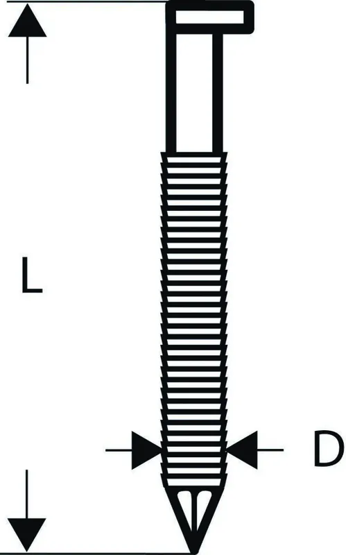 Bosch Bleu Accessoires 2608200050 2000x clou 34-3.1x100
