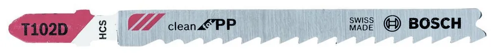 Bosch Bleu Accessoires 2609256C56 Lame de scie T102D propre pour PP (2)