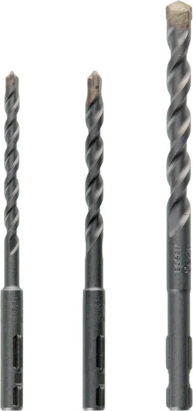 Bosch Bleu Accessoires 2609256908 Jeu de forets à béton rapides SDS ø 5/6/8mm