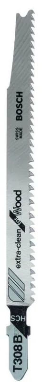 Bosch Bleu Accessoires 2609256A05 Lame de scieT308B extra propre pour le bois