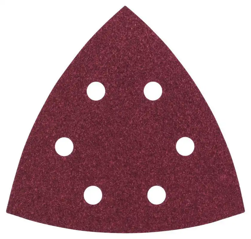 Bosch Bleu Accessoires 2609256A58 Feuille abrasive 105MM,G120,RW,6 TROUS,VELC/5