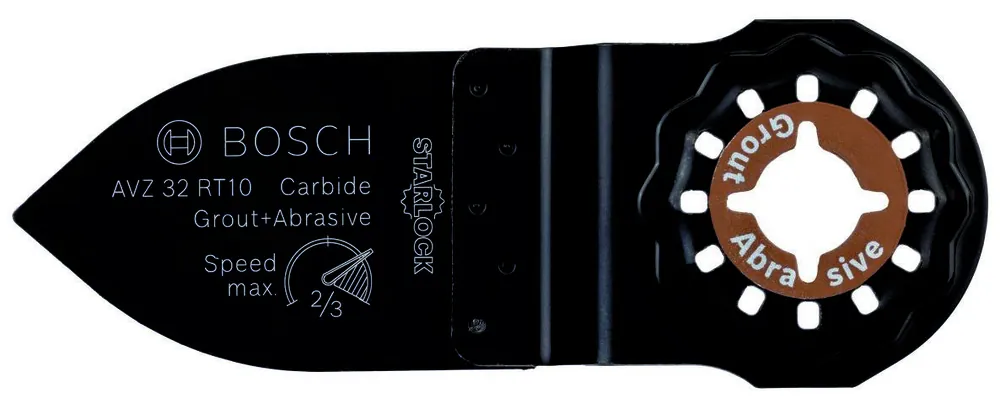 Bosch Bleu Accessoires 2609256D51 Starlock HM-RIFF doigt de ponçage 32x50mm fin