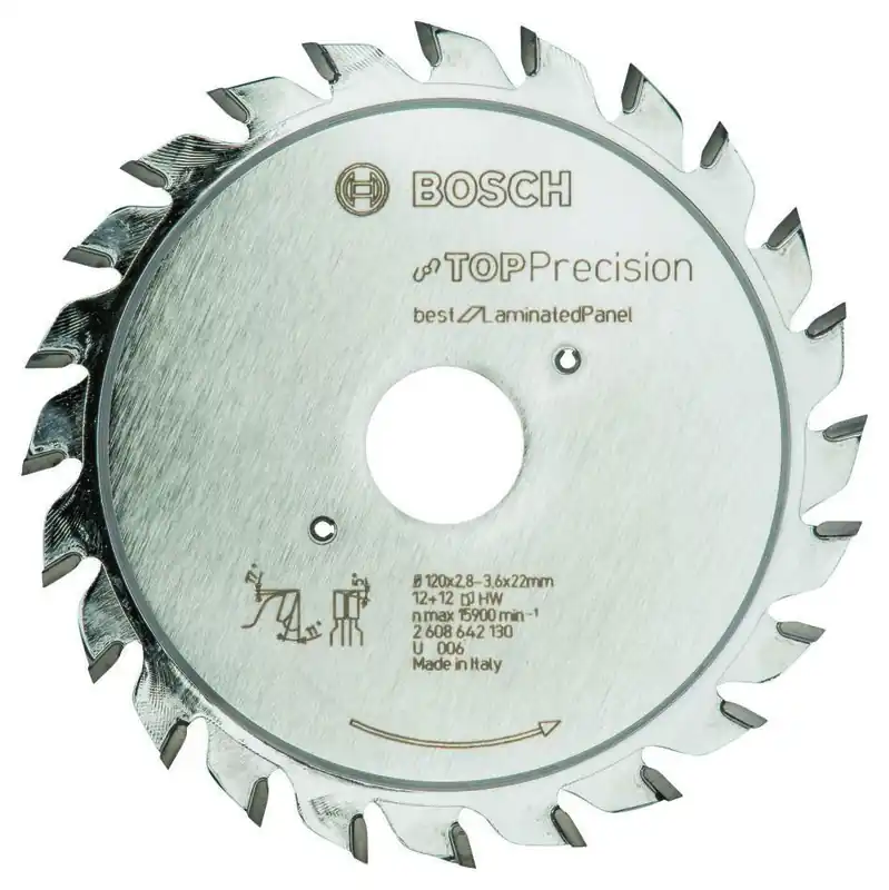 Bosch Bleu Accessoires 2608642130 Lame Top LamI 120x22x2,8/3,6 12+12T