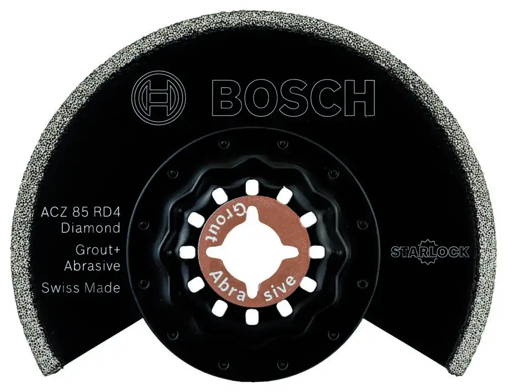 Bosch Bleu Accessoires 2609256972 Lame de scie à segment Starlock Diamond-RIFF ø 85mm