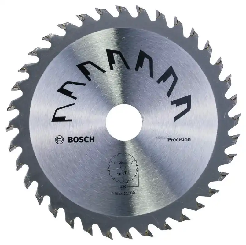 Bosch Bleu Accessoires 2609256847 Lame de scie circulaire PRECISION 130X2X20/16,T34