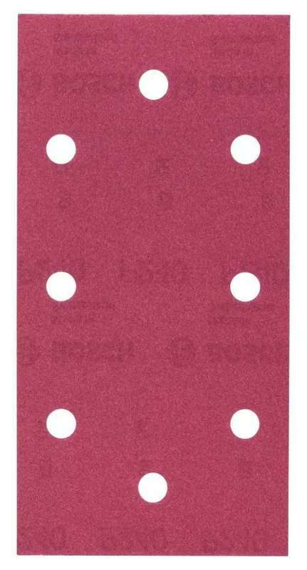 Bosch Bleu Accessoires 2609256A92 Feuille abrasive 93X185,G240,RW,8HOLES,VELC/10