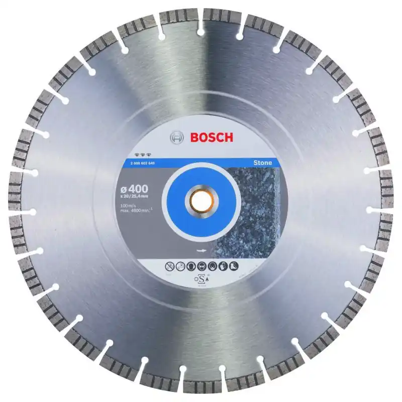 Bosch Bleu Accessoires 2608602649 Disque Best Stone 400x20/25,4
