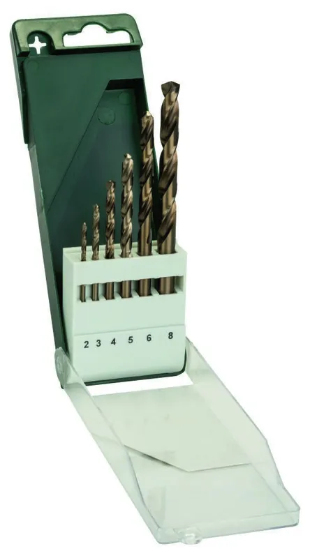 Bosch Bleu Accessoires 2609255087 Set de perçage métal HSS-Co set pointe de perçage 6 pièces
