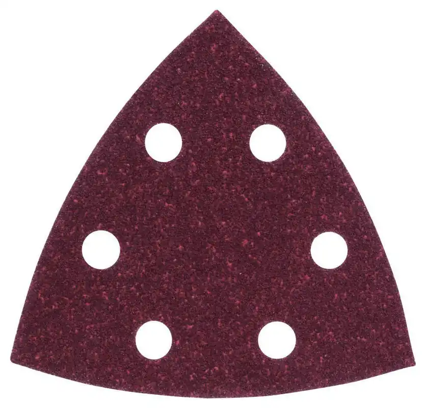 Bosch Bleu Accessoires 2609256A50 Feuille abrasive 93MM,G80,WP,6 TROUS,VELC/5