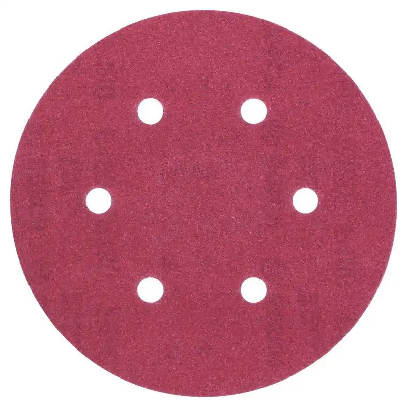 Bosch Bleu Accessoires 2609256A33 Feuille abrasive Ø150MM,G180,WP,6 TROUS,VELC/5