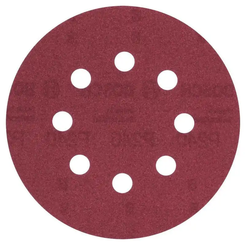 Bosch Bleu Accessoires 2609256A27 Feuille abrasive Ø125MM,G240,WP,8 TROUS,VELC/5