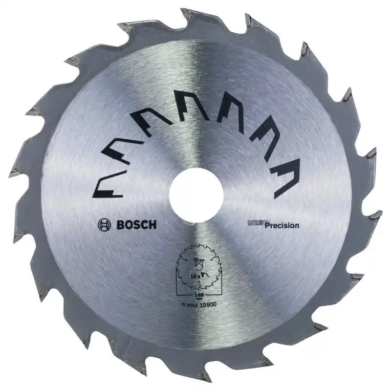 Bosch Bleu Accessoires 2609256849 Lame de scie circulaire PRECISION 140X2X20/127,T18