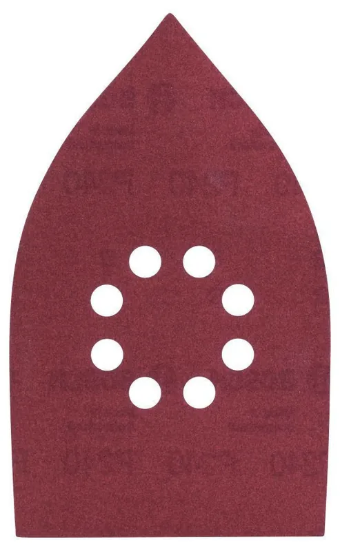 Bosch Bleu Accessoires 2609256A78 Feuille abrasive 100X160,G240,RW,8HOLES,VELC/5