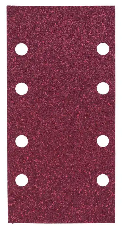 Bosch Bleu Accessoires 2609256A81 Feuille abrasive 93X185MM,G60,WP,8 TROUS,VELC/10