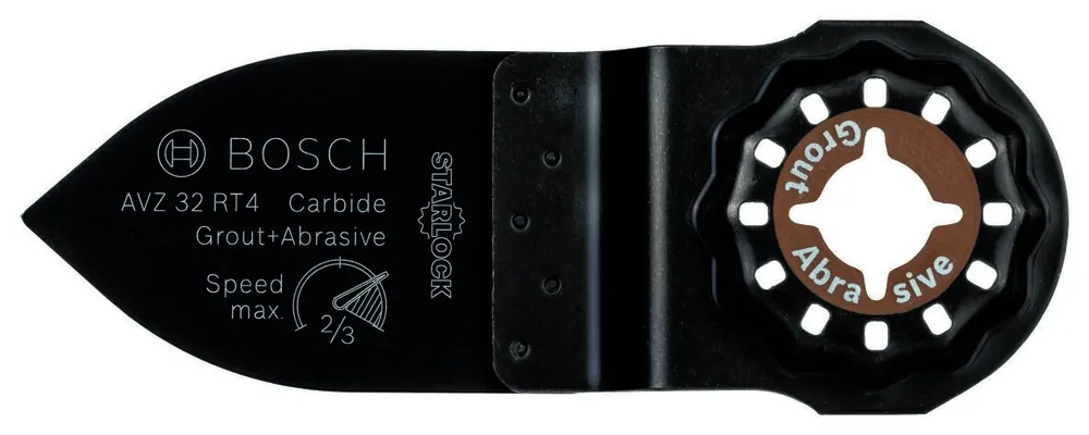 Bosch Bleu Accessoires 2609256D52 Starlock HM-RIFF doigt de ponçage 32x50mm grossier