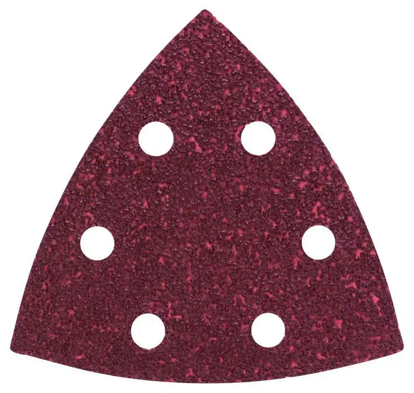 Bosch Bleu Accessoires 2609256A48 Feuille abrasive 93MM,G40,WP,6 TROUS,VELC/5