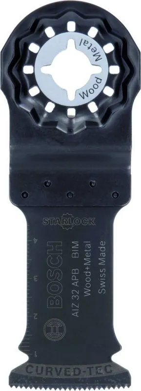Bosch Bleu Accessoires 2609256945 Starlock BIM Lame de scie pour bois et métal 32x50mm