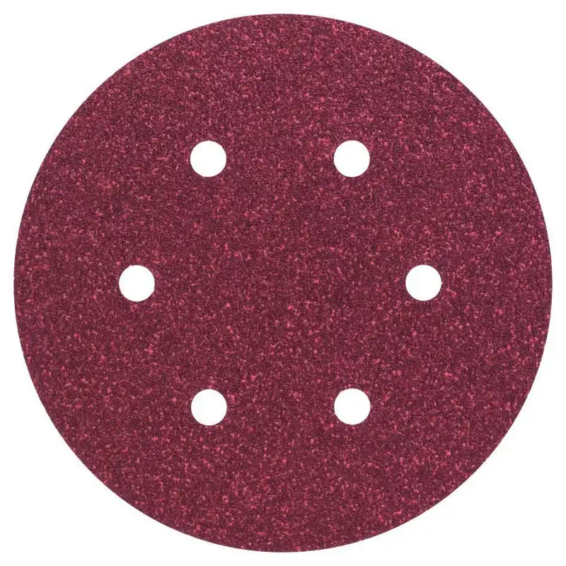 Bosch Bleu Accessoires 2609256A31 Feuille abrasive Ø150MM,G80,WP,6 TROUS,VELC/5