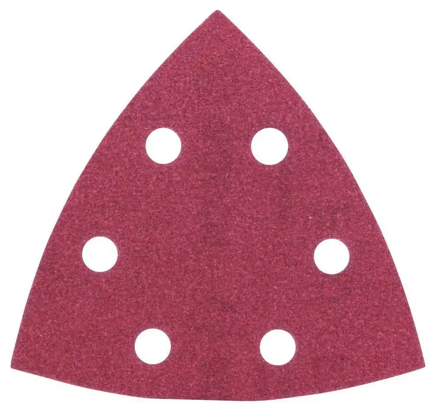 Bosch Bleu Accessoires 2609256A52 Feuille abrasive 93MM,G180,WP,6 TROUS,VELC/5