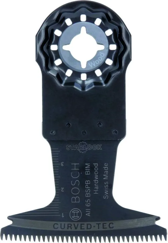 Bosch Bleu Accessoires 2609256C63 Starlock BIM Lame de scie pour bois dur 40x65mm