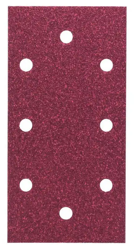 Bosch Bleu Accessoires 2609256A89 Feuille abrasive 93X185MM,G80,RW,8 TROUS,VELC/10