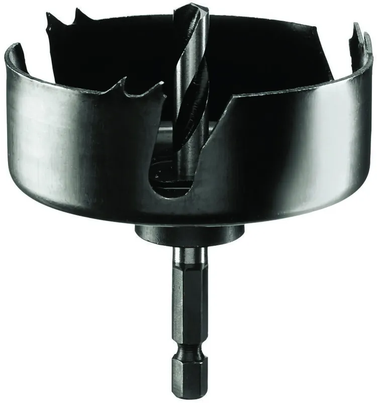 Bosch Bleu Accessoires 2609256D09 Scie cloche en carbone avec tige hexagonale 1/4" ø 70 mm