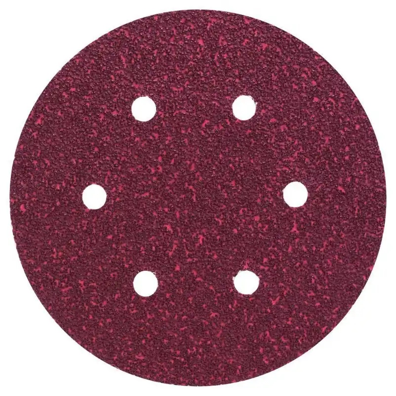 Bosch Bleu Accessoires 2609256A29 Feuille abrasive Ø150MM,G40,WP,6 TROUS,VELC/5
