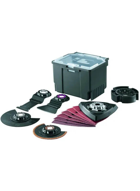 Bosch Bleu Accessoires 2609256F49 Kit universel starlock 12 pièces