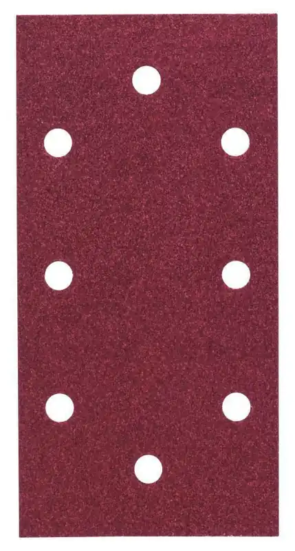 Bosch Bleu Accessoires 2609256A90 Feuille abrasive 93X185,G120,RW,8HOLES,VELC/10