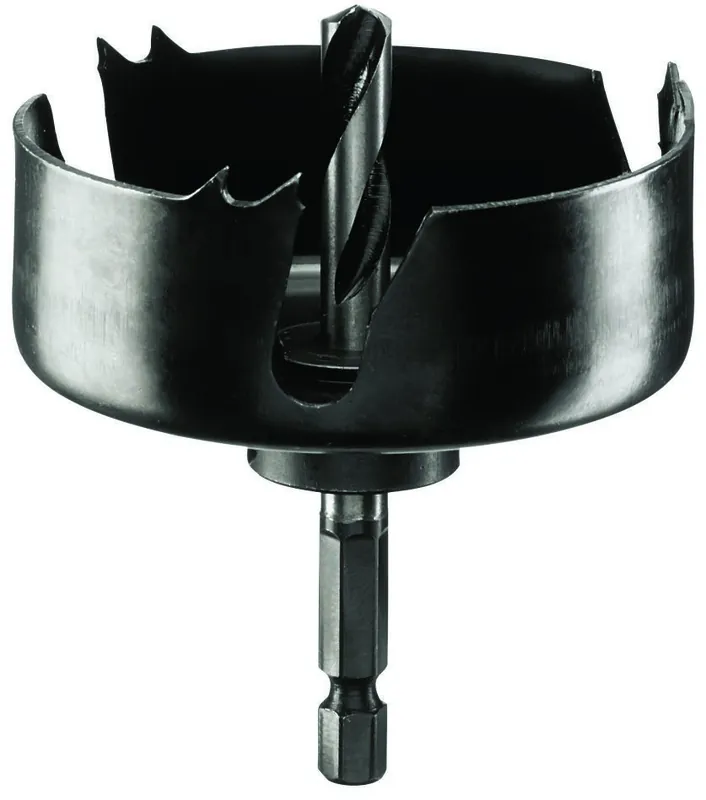 Bosch Bleu Accessoires 2609256D08 Scie cloche en carbone avec tige hexagonale 1/4" ø 68 mm