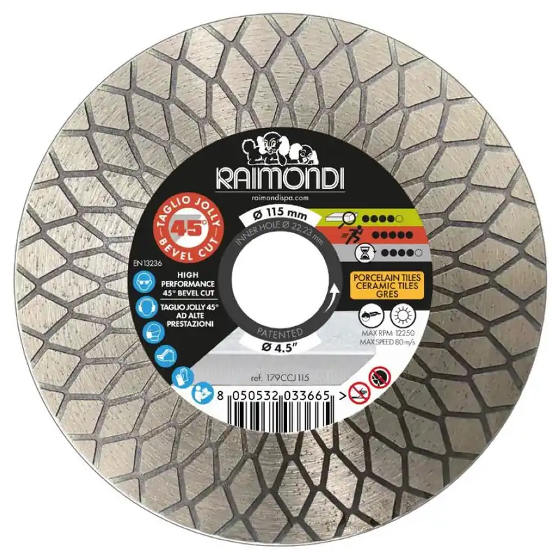 Raimondi RA179CCJ115 Disque diamant JOLLY 45 D 115