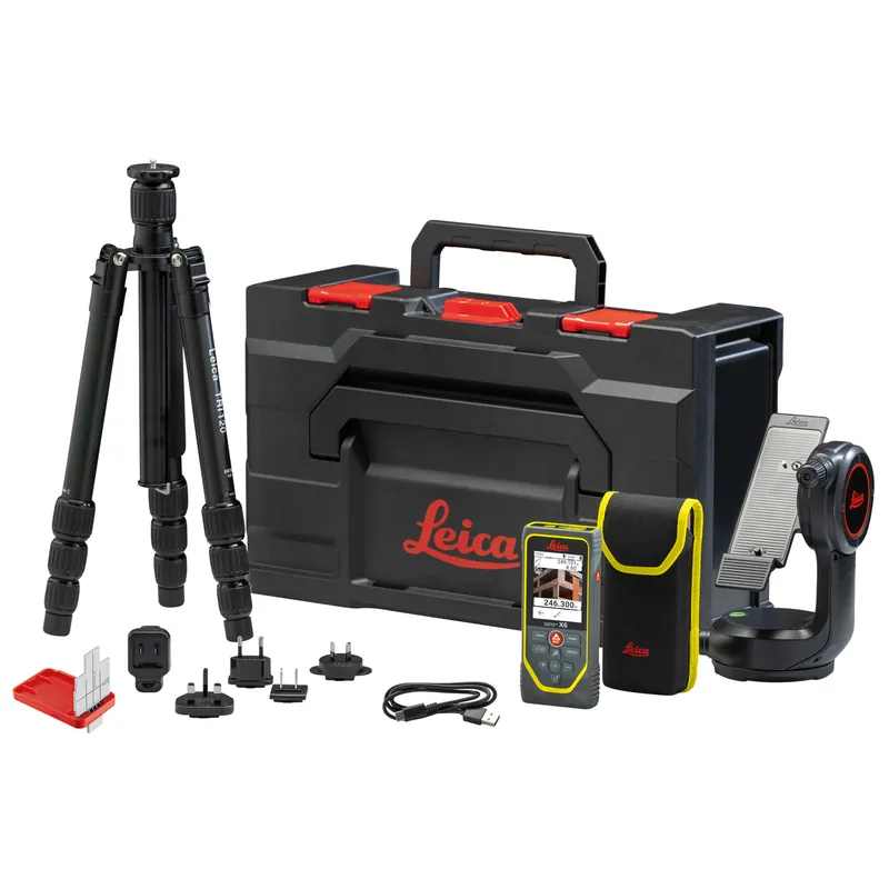 Leica 950878 Disto X6 P2P SET Distancemètre laser 250 mètres