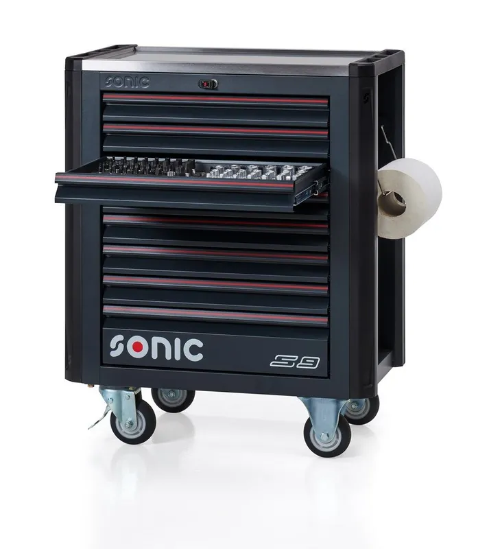 Sonic 738477 Chariot à outils NEXT S9 rempli de 384 pièces